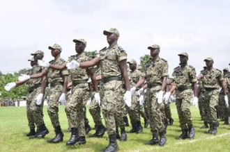 Côte dÂ’Ivoire : Ecole de police, les nouveaux gardes pénitentiaires manifestent pour le paiement de trois mois de salaire